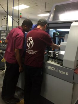 On the Job Training at North Easton Machine