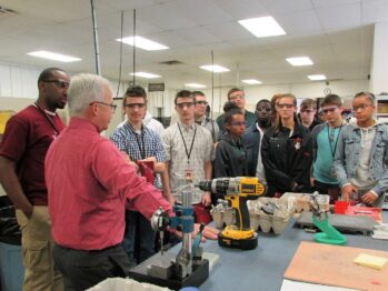 Brockton High School at North Easton Machine, North Easton, MA