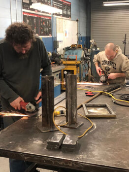 Welding Training 2020 at Old Colony Regional Vocational Technical High School