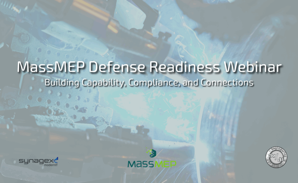 MassMEP Defense Readiness Webinar graphic