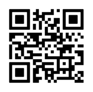 QR Code for registration link.